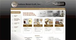 Desktop Screenshot of indianametalcraft.com